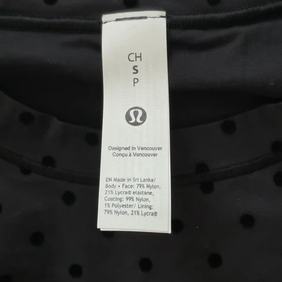 Lululemon POLKA FLOCK Wundermost Ultra-Soft Crewneck Long Sleeve Shirt  Small - Picture 3 of 4